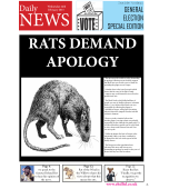 Say Sorry to the Rats!  Free downloadable resource