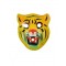 Plastic tiger mask